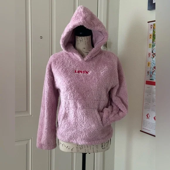 Levi's sherpa hoodie for kids - Picture 1 of 6